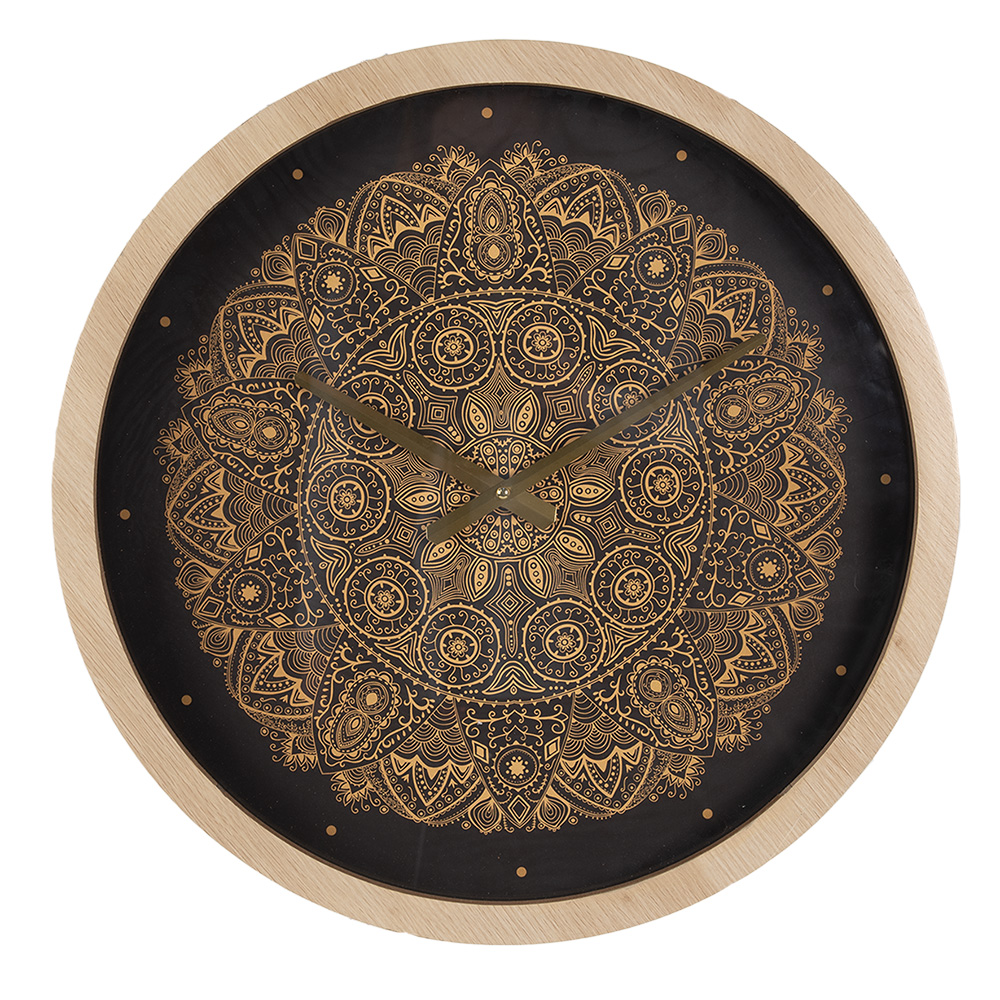 [6KL0793] Wandklok Ø 50x6 cm / 1xAA