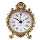 Horloge de table Couleur or 8x4x10 cm / 1xAAA