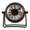 Horloge de table Marron Beige 12x5x11 cm / 1xAA