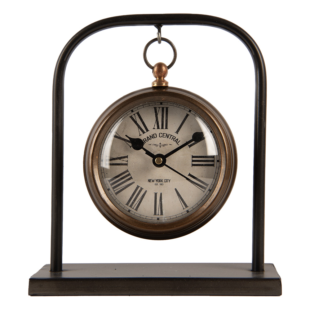 [6KL0836] Orologio da tavolo 14x5x16 cm / 1xAA