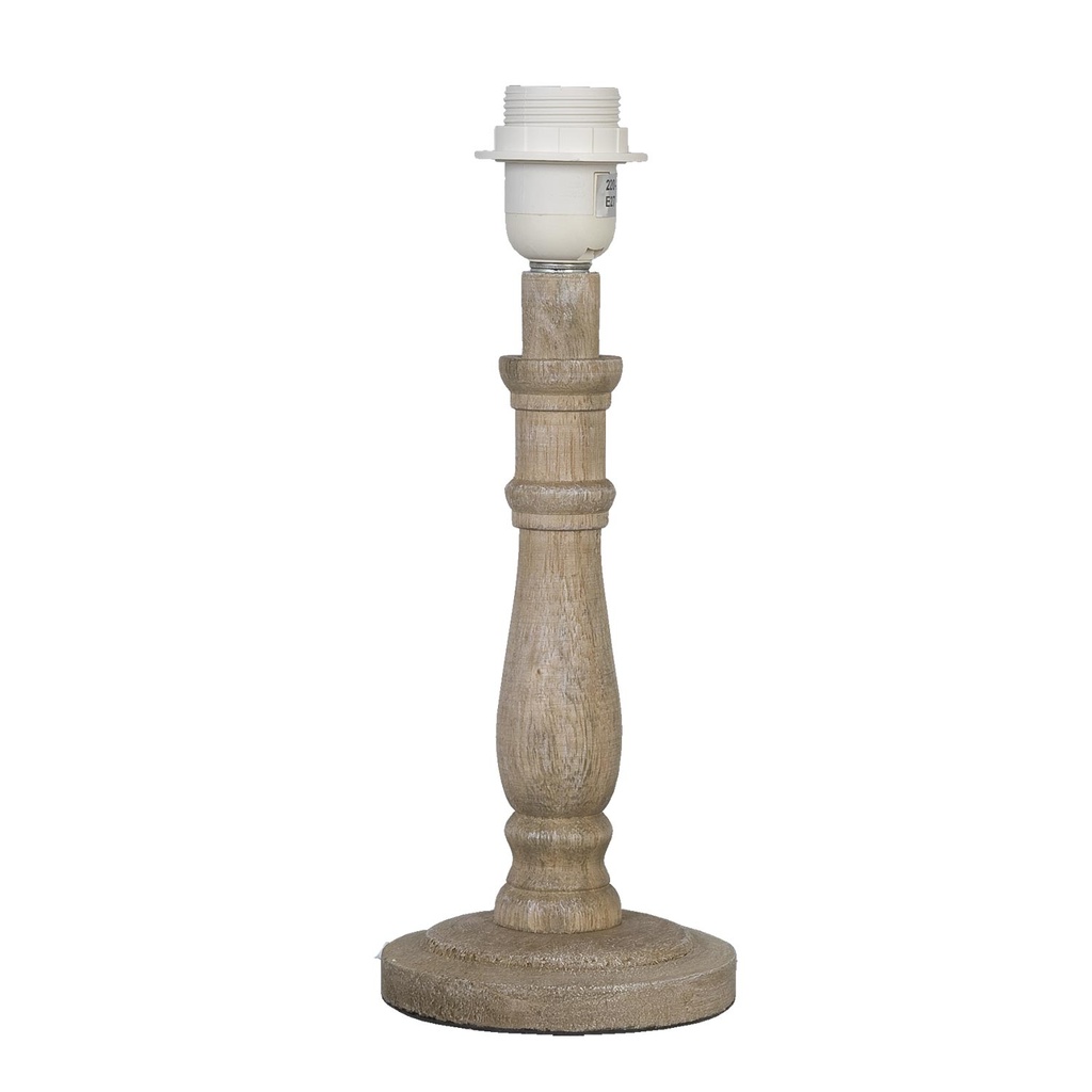 [6LMP008] Base Lampada da Tavolo Ø 12x31 cm E27/max 1x40W