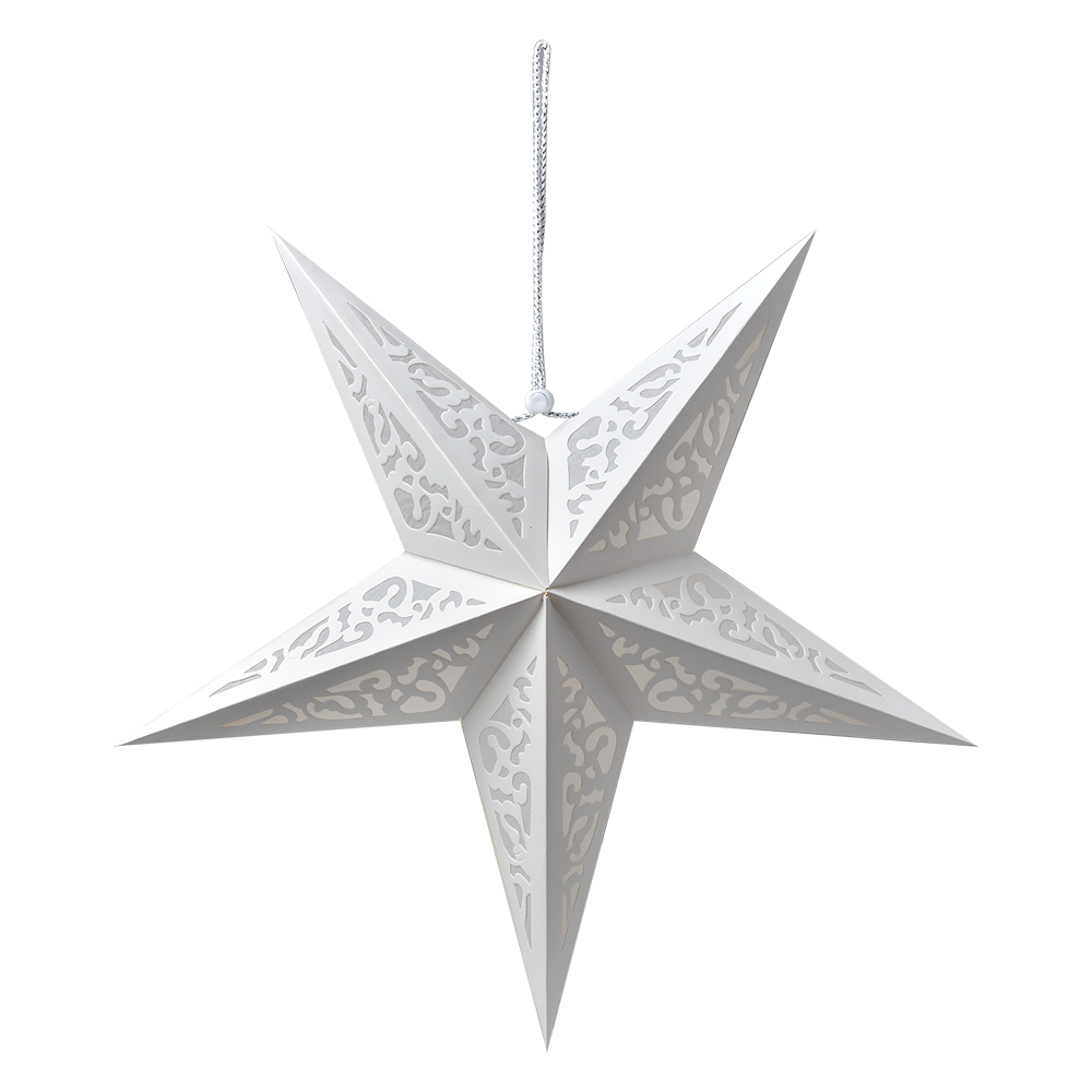 Decoratie ster 45x15x45 cm