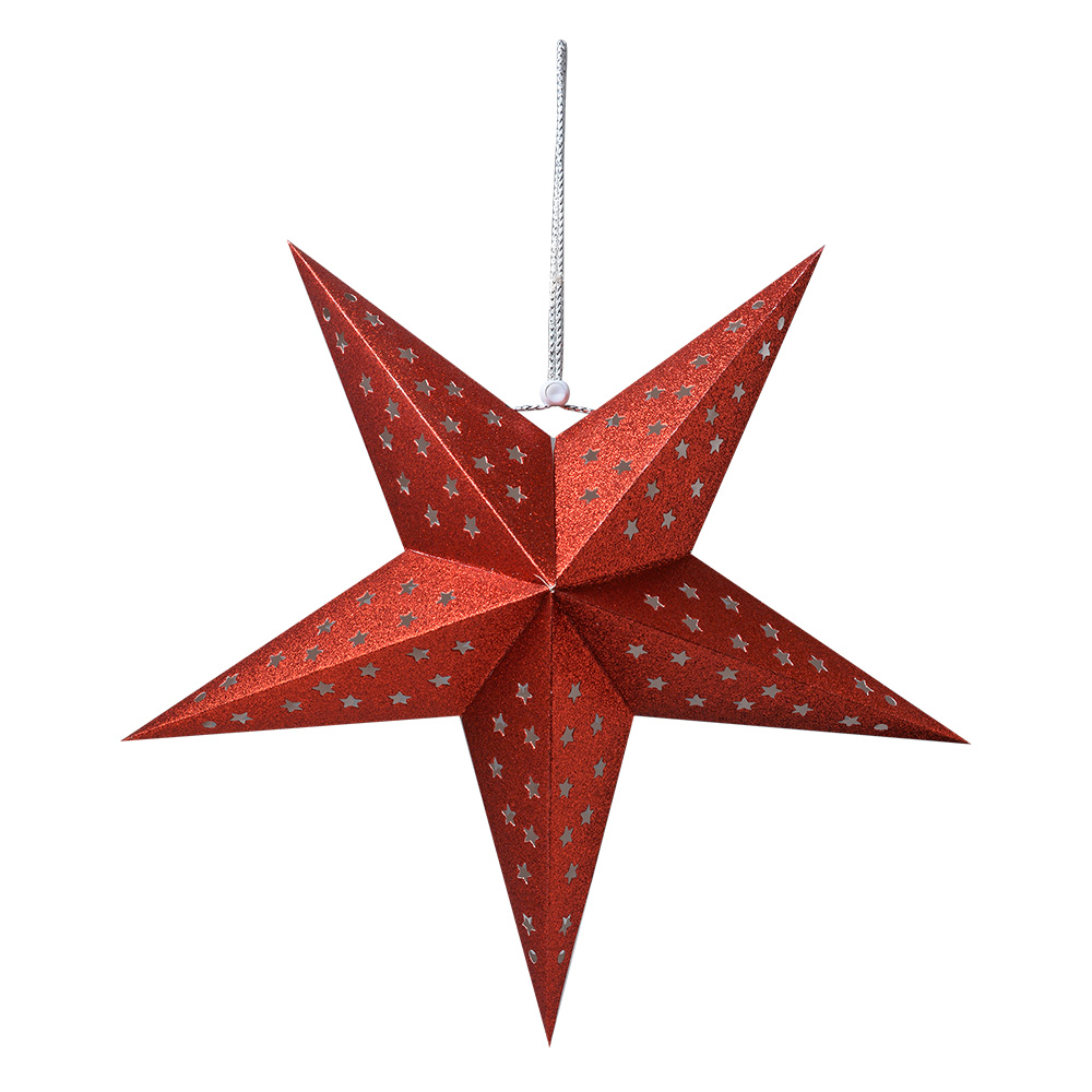 Decoratie ster 45x15x45 cm