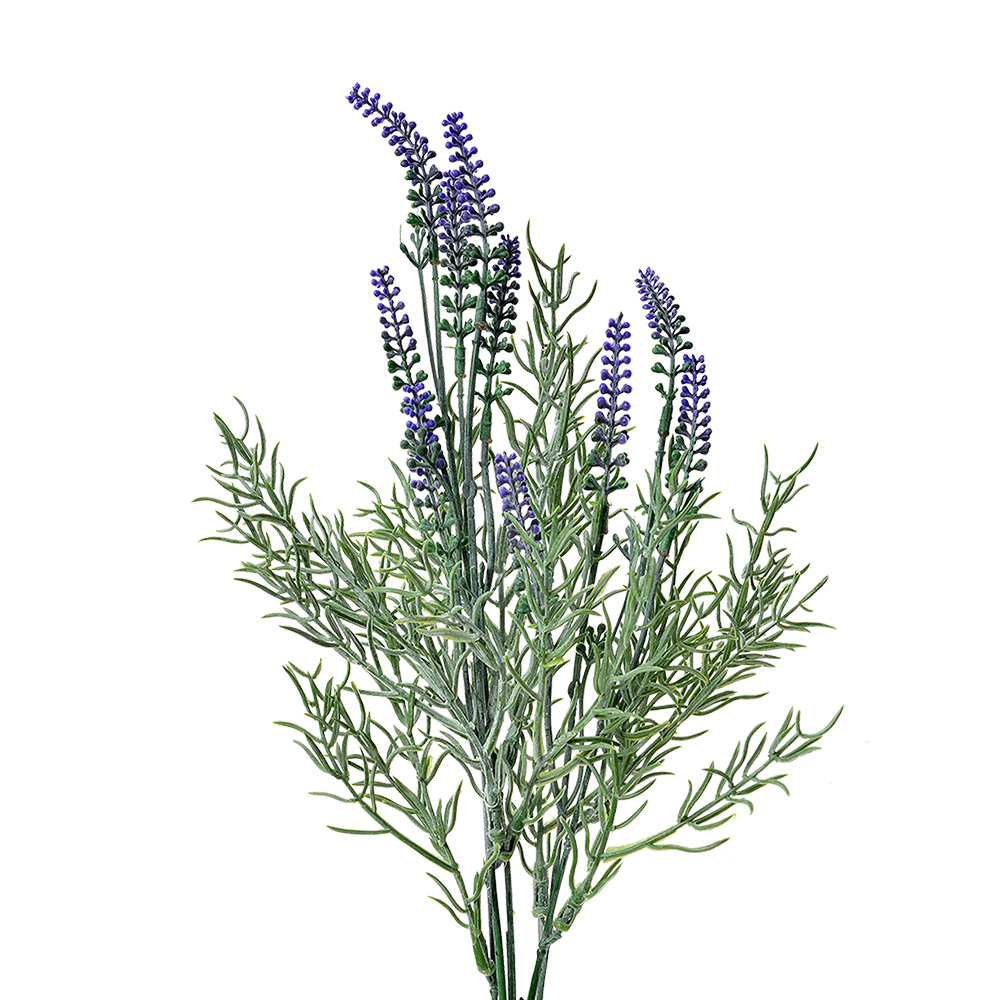 [6PL0289] Kunstbloem lavendel 8x6x48 cm