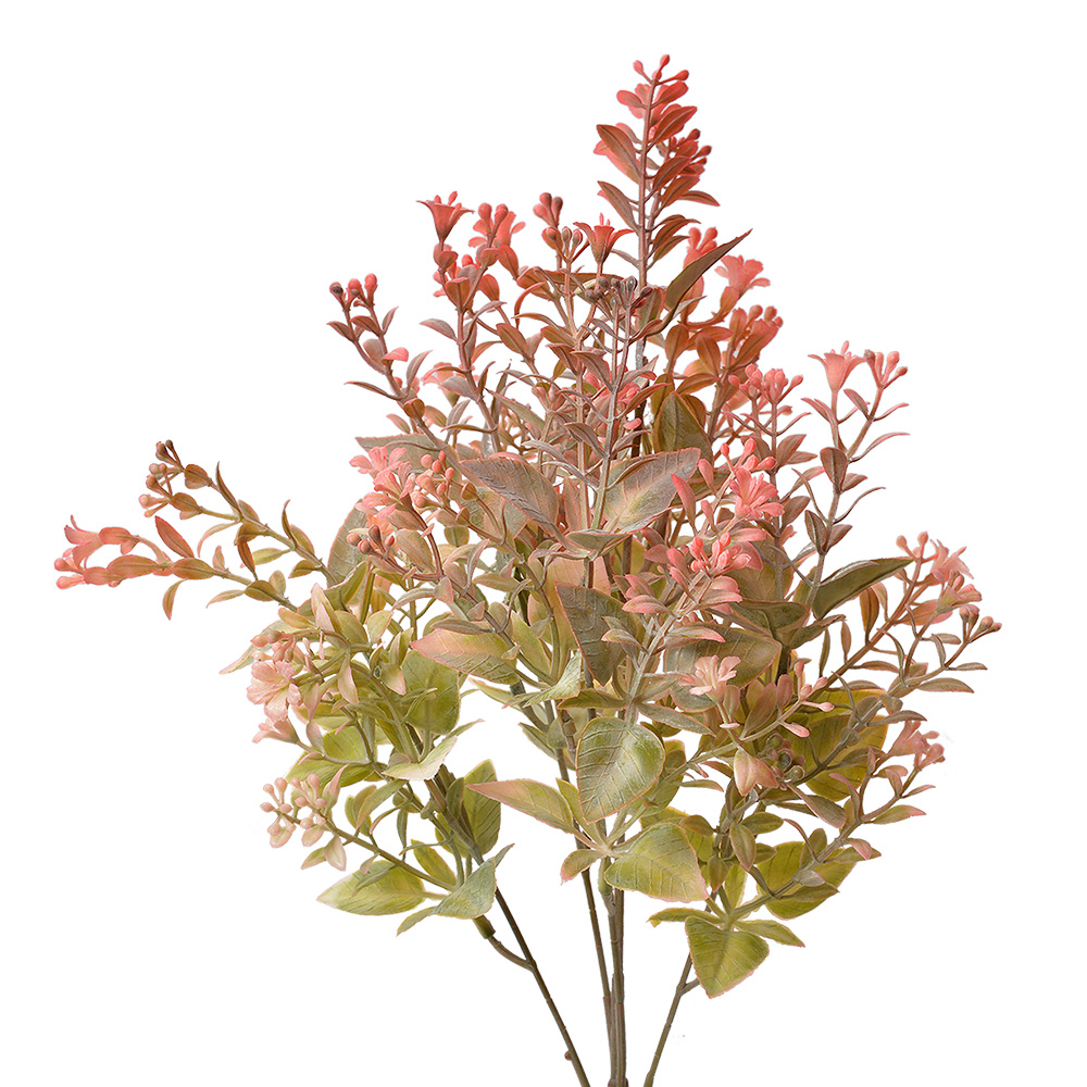 [6PL0295] Décoration tak met bloemen 13x10x 42 cm