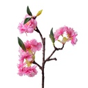 Deko Ast mit Blumen Rosa 16x8x38 cm