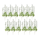 Decorative Artificial Branch with flowers (set 12) White 30x12x110 cm