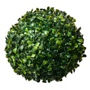 Decorazione sfera di Bosso artificiale Verde Ø 20 cm