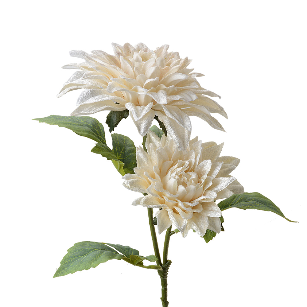Decoratie tak met bloemen 12x12x62 cm