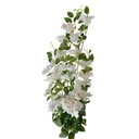Decoration tak met bloemen 25x15x88 cm