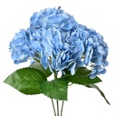 Artificial Flower Blue Green 23x23x45 cm