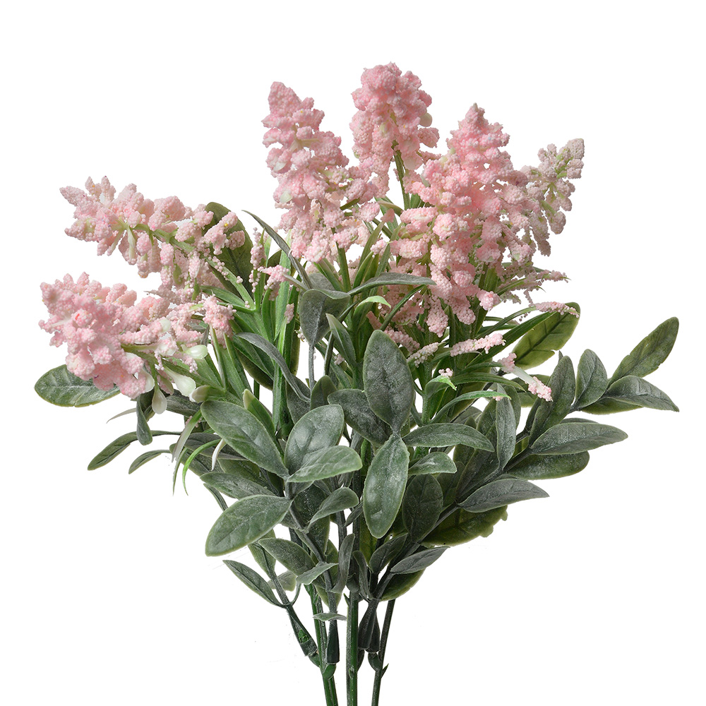 [6PL0351P] Decoratie tak met bloemen 15x15x32 cm