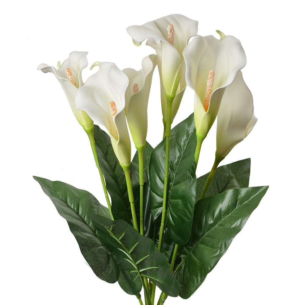 [6PL0354] Decoratie tak met bloemen 27x25x60 cm