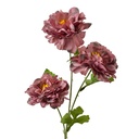 Decorative Artificial Branch with flowers Purple Green 8x8x64 cm