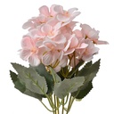 Deko Ast mit Blumen Rosa Grün 16x12x30 cm