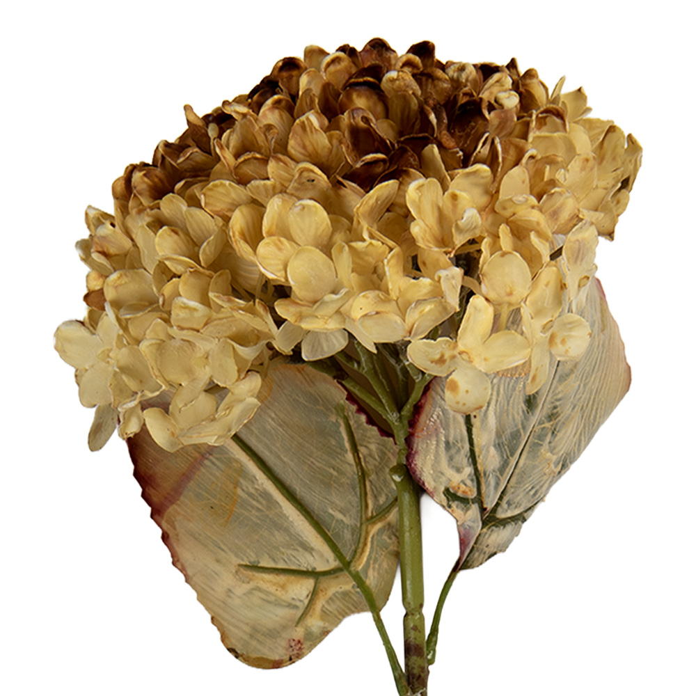 [6PL0404CR] Decoratie tak met bloemen 15x15x47 cm