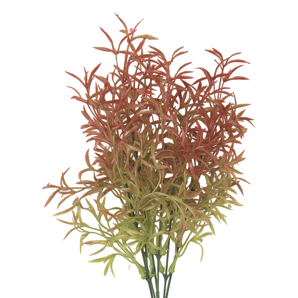 [6PL0408] Branche de décoration Marron Vert 12x10x33 cm