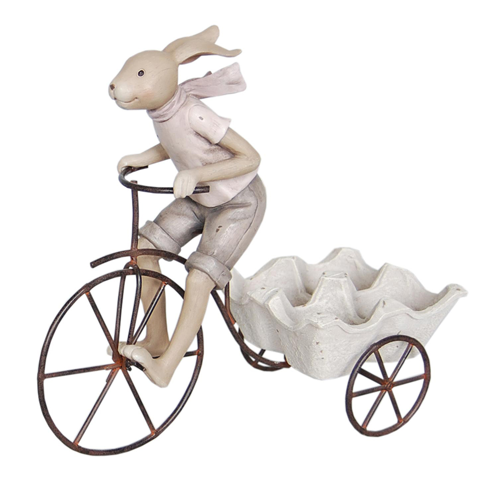 [6PR0312] Decoratie konijn 26x11x24 cm