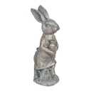 Statua Decorativa Coniglio Marrone 6x4x13 cm
