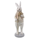 Decoratie Lapin jongen 12x9x31 cm