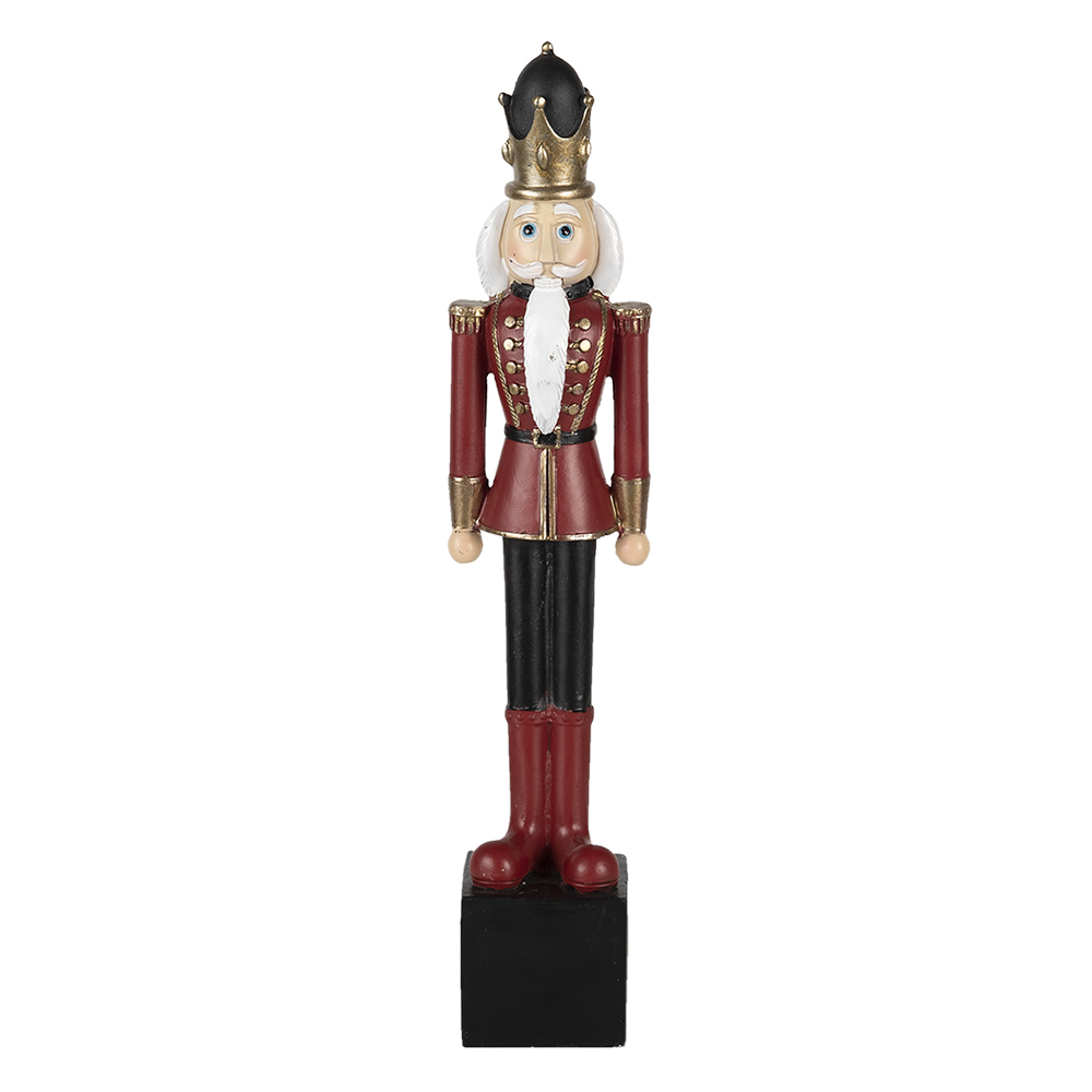 [6PR3477] Decoratie notenkraker 5x5x27 cm