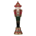 Christmas Decoration Red 10x10x36 cm