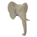Wanddecoratie olifant 17x8x21 cm