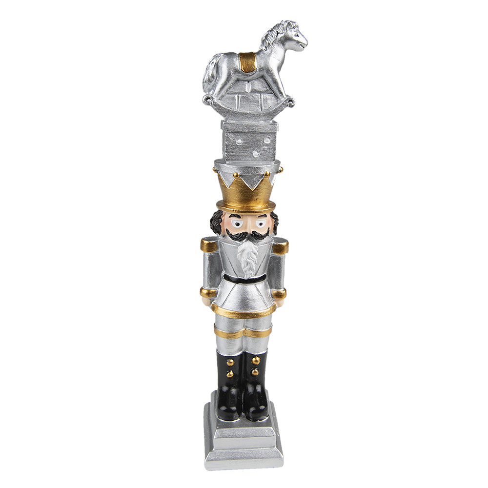 [6PR3701] Decoratie notenkraker 6x5x23 cm