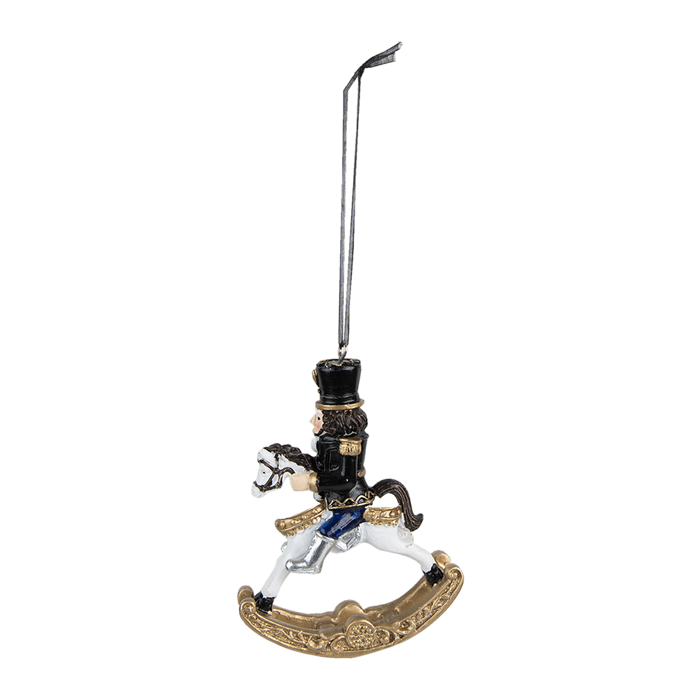 [6PR3719] Pendentif décoratif casse Noisette Noir 7x2x10 cm