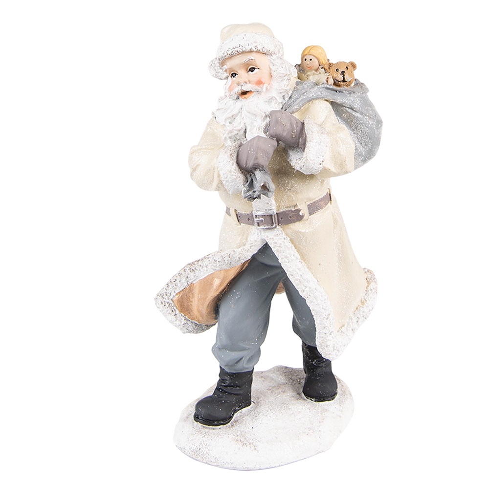[6PR3738] Decoratie kerstman 11x9x21 cm