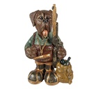 Deko Skulptur Braun Grün 20x13x32 cm