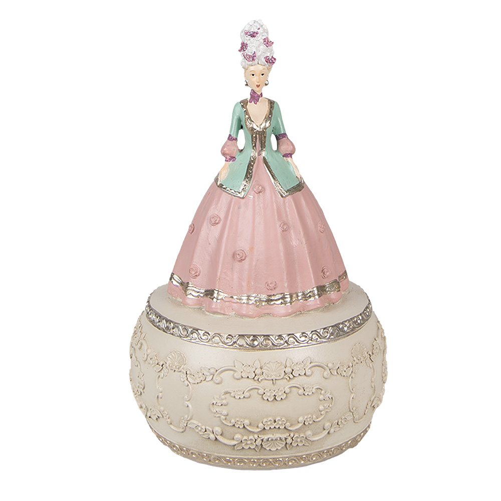 [6PR3898] Muziekdoos Ø 12x19 cm