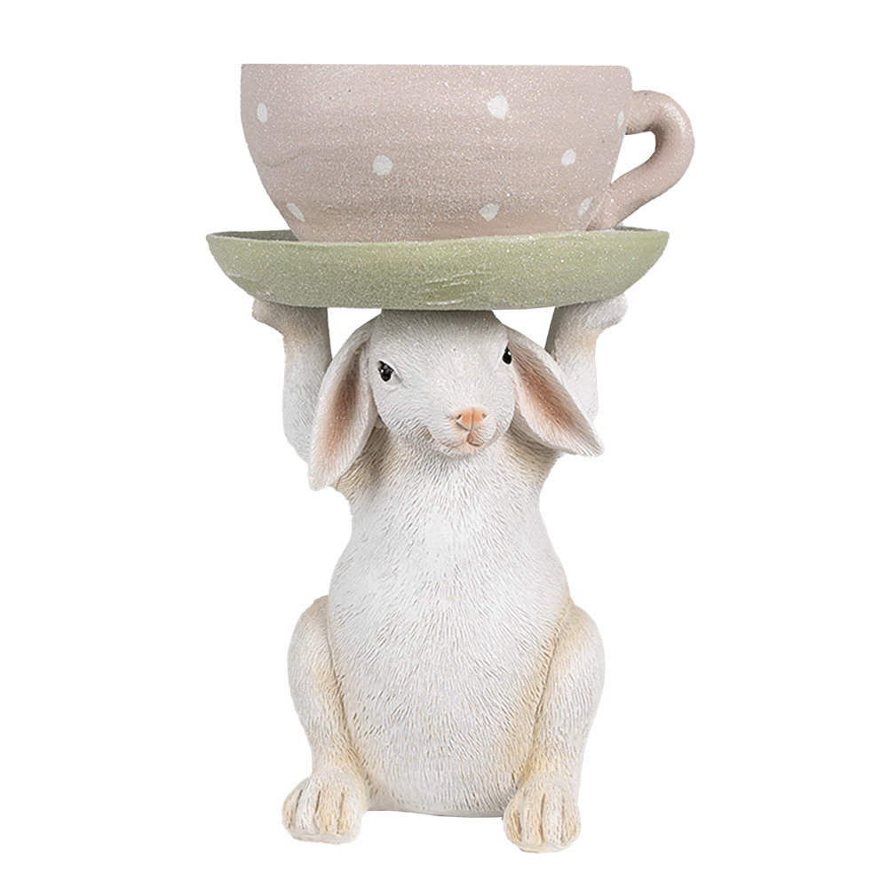 [6PR3998] Decoratie Lapin 15x14x24 cm
