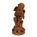 Décoration ange Marron 16x16x36 cm