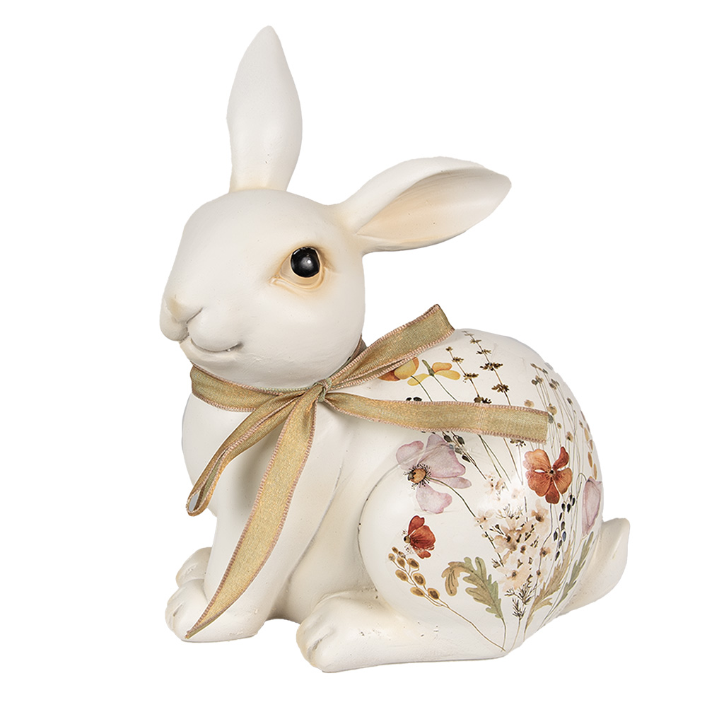 [6PR4126] Decorazione coniglio Beige 15x11x20 cm
