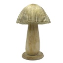 Décoration Champignon Marron Ø 9x14 cm
