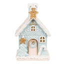 Décoration Maison avec LED Bleu Rose 9x8x15 cm