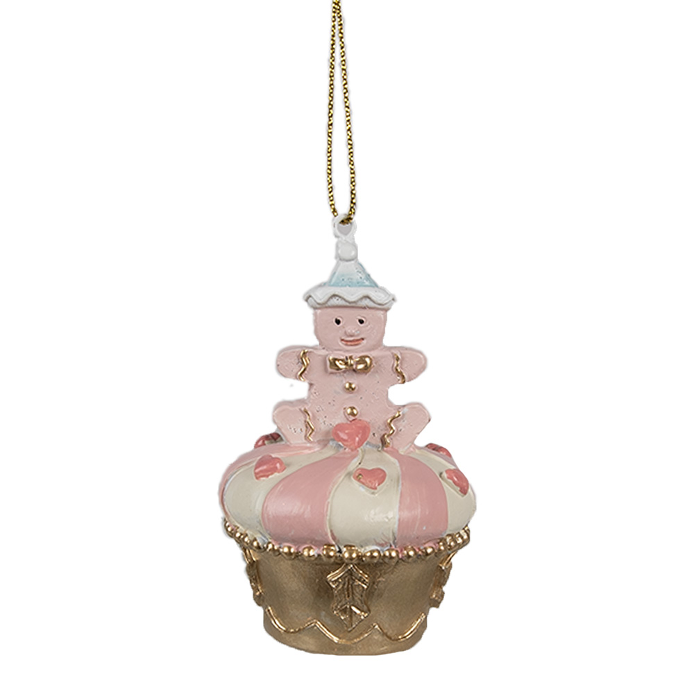 [6PR4207] Hanger pastry Pink Ø 5x8 cm