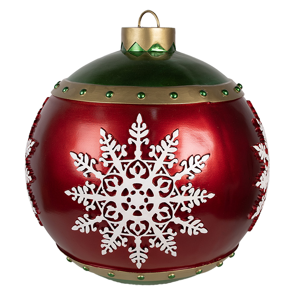 [6PR4249] Decoratie Kerstbal Ø 39x44 cm