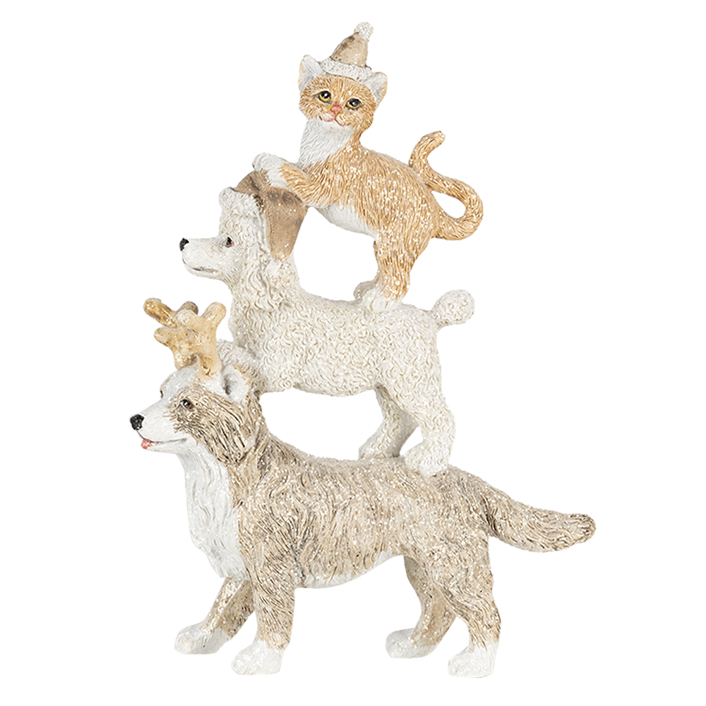 [6PR4647] Decoratie dieren 12x4x17 cm