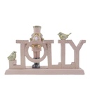 Decoratie Jolly 18x4x11 cm