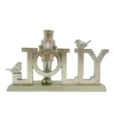 Decoratie Jolly 18x4x11 cm