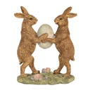Deko Kaninchen Braun 11x5x13 cm