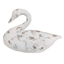 Decoratie zwaan 32x14x22 cm