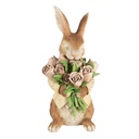 Dekoration Kaninchen Braun Beige 19x23x39 cm