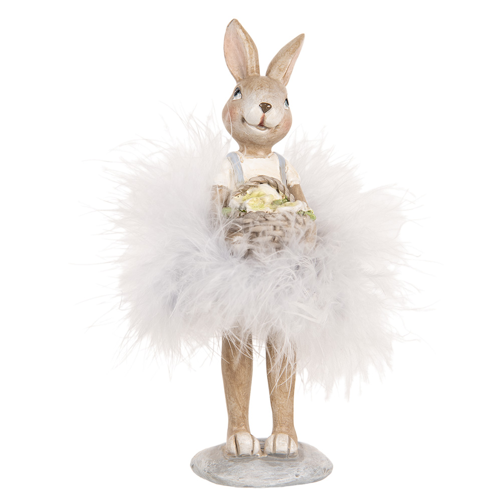 [6PR5250] Decoratie Lapin 6x6x17 cm