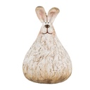 Décoration des Lapin Beige 10x9x14 cm
