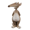 Image de décoration Souris Marron Beige 8x5x14 cm