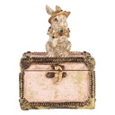 Decoratie Hase 12x8x16 cm