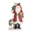 Weihnachtsdeko Weihnachtsmann Rot Weiß 17x16x30 cm